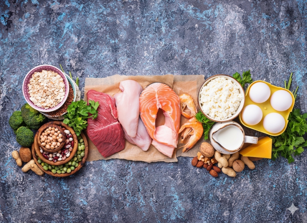 High-protein foods that support weight loss and fat burning
