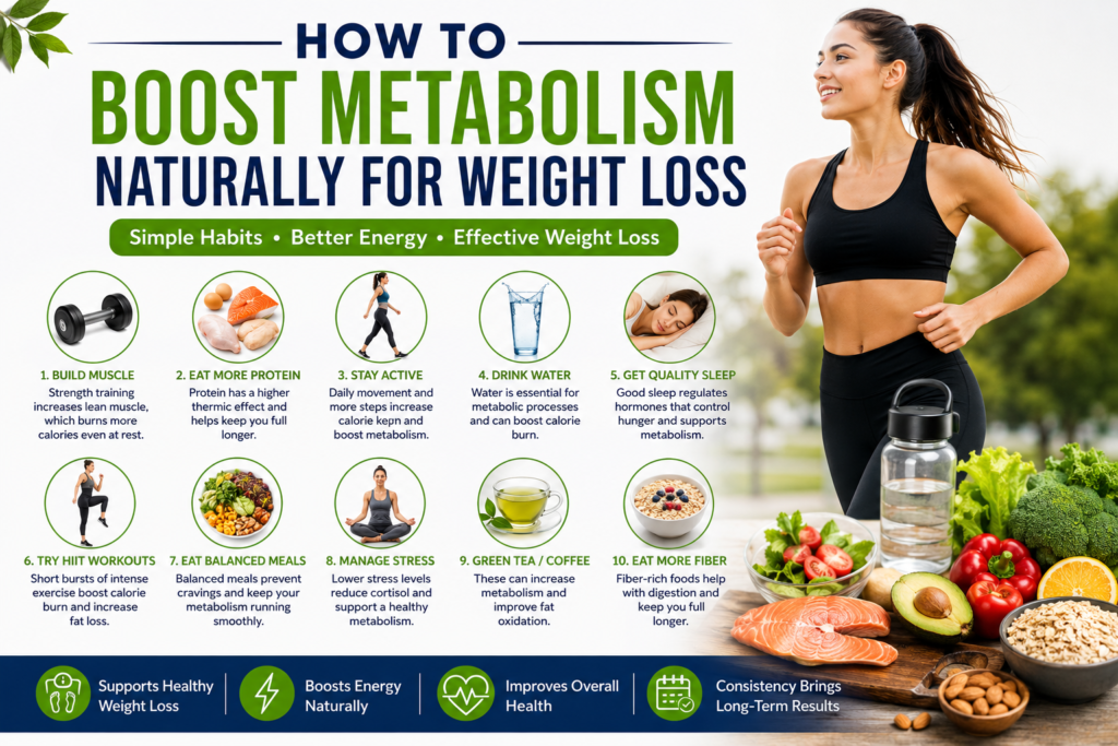 How to Boost Metabolism Naturally for Weight Loss