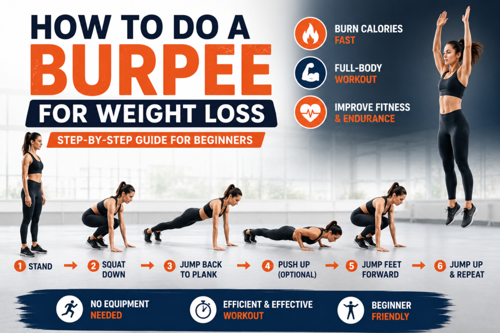 How to Do a Burpee for Weight Loss