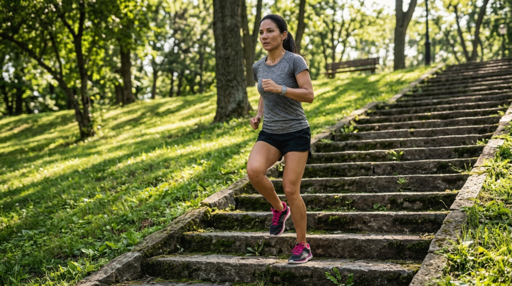 Stair Climbing Exercise for Weight Loss and Calorie Burn