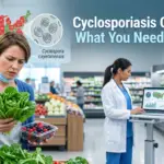 Cyclosporiasis outbreak in the United States